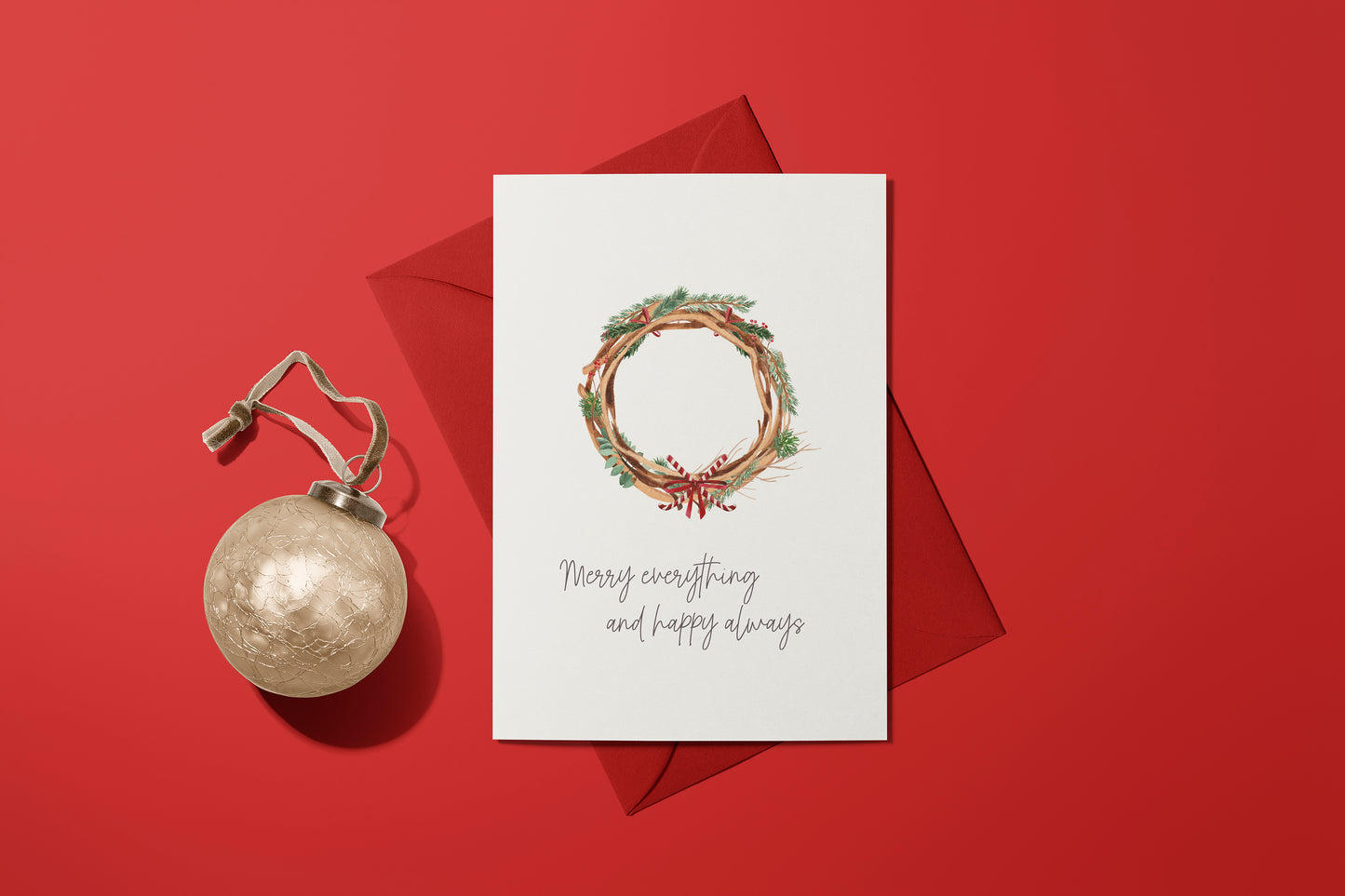 Weihnachtskarten Set | Funny quotes Aquarell