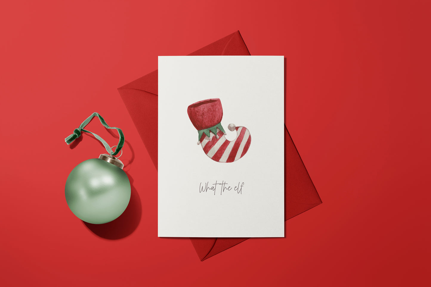 Weihnachtskarten Set | Funny quotes Aquarell