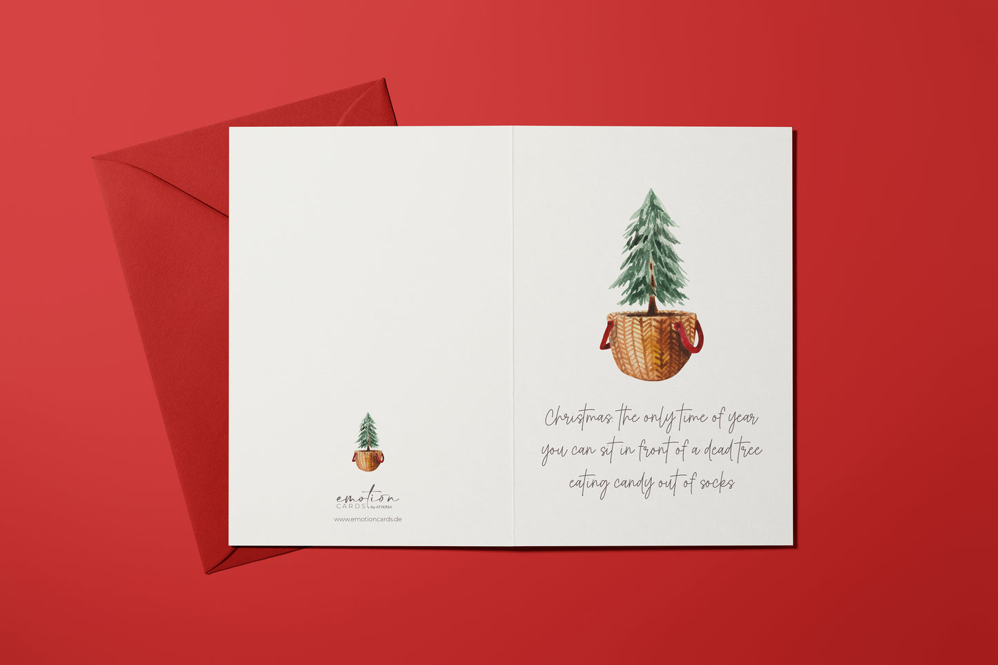 Weihnachtskarten Set | Funny quotes Aquarell