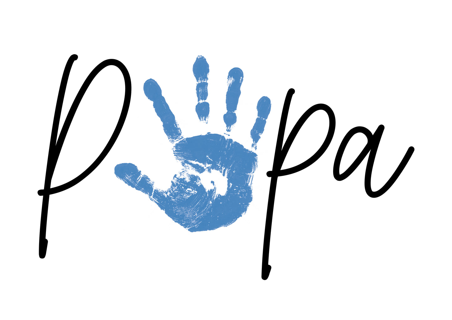 DIY Handabdruck | Für meinen Papa