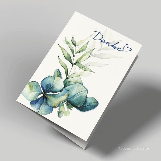SALE | Dankeskarte | Danke mit Herz