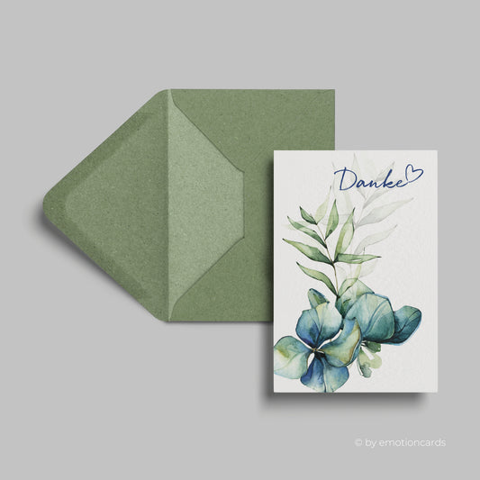 SALE | Dankeskarte | Danke mit Herz