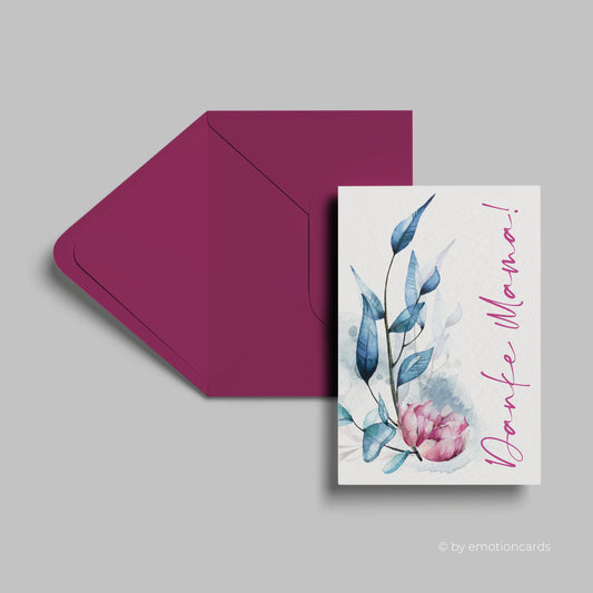 Muttertagskarte | Danke Mama!