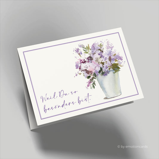 Muttertagskarte | Weil Du so besonders bist.