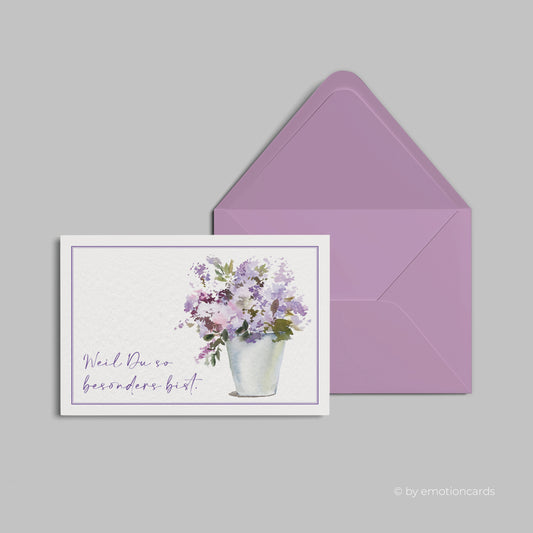 Muttertagskarte | Weil Du so besonders bist.