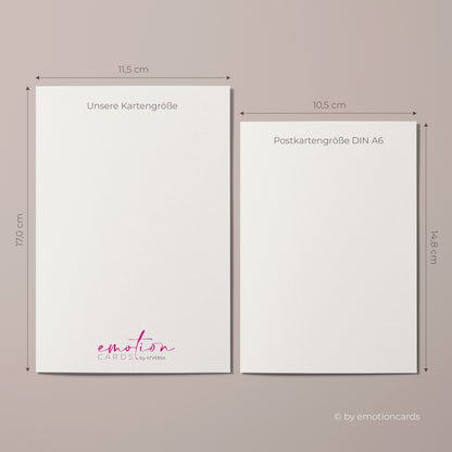 5x/10x Einladungskarten zum Kindergeburtstag | Ich werde 5 Jahre alt | Premium-Karton | Große Karte (115mm x 170mm) (Kopie)