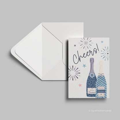 Geburtstagskarte | Cheers! to you