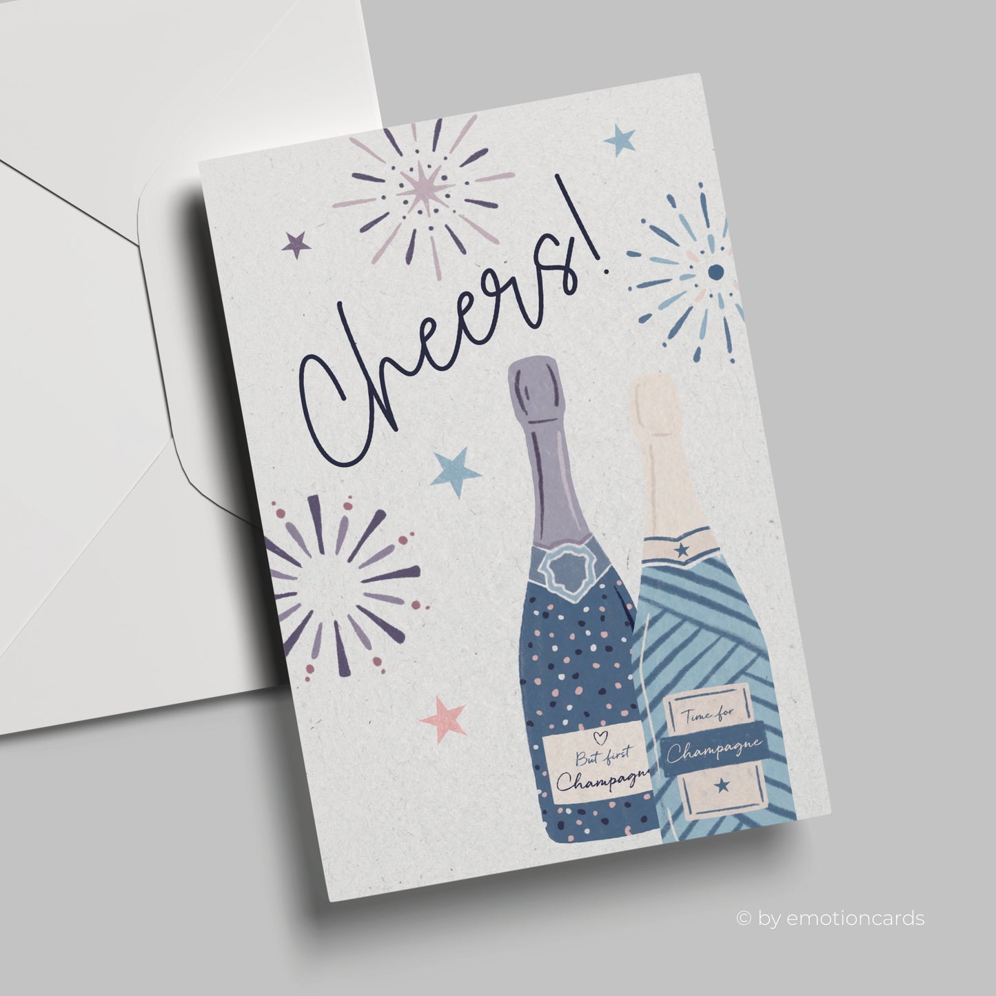 Geburtstagskarte | Cheers! to you