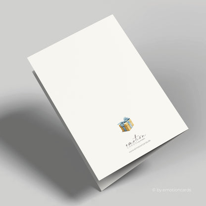 Geburtstagskarte | Happy Birthday | Hase mit Geschenken