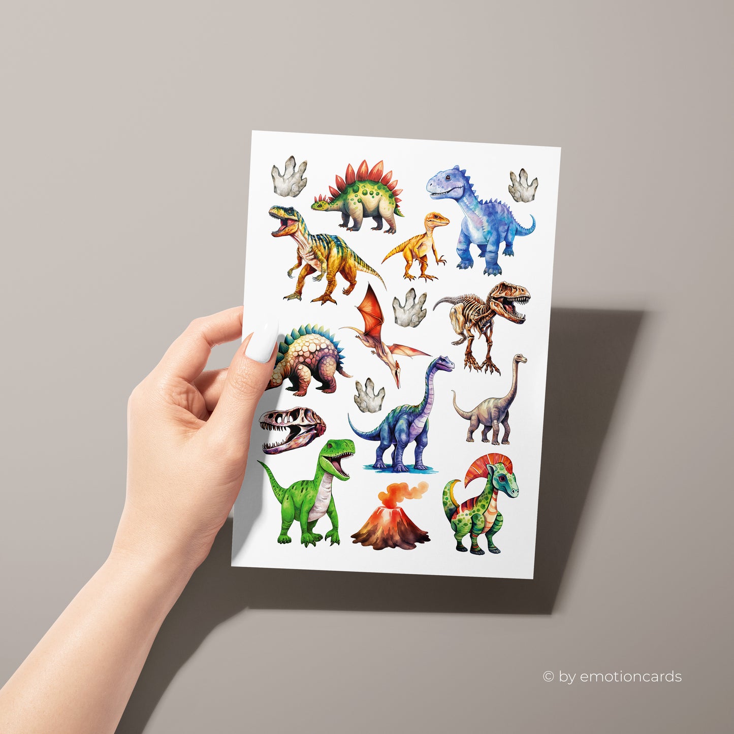 102 tolle hautfreundliche Tattoos für Kinder | Temporäre Tattoos | Dinosaurier | vegan gedruckt | dermatologisch getestet