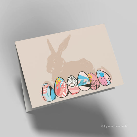Osterkarte | Bunny only Eggs